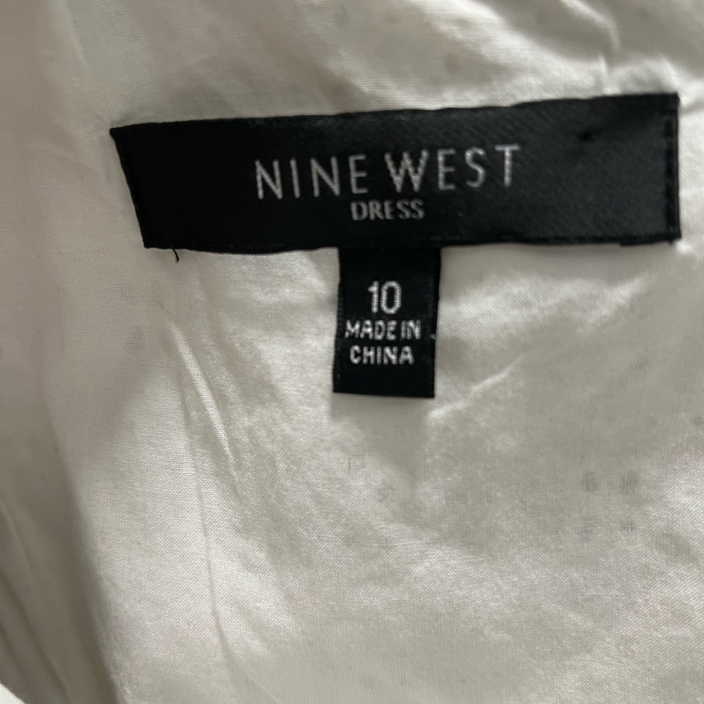 NINE WEST - Bright White, Size 10 - Picture 3 of 7